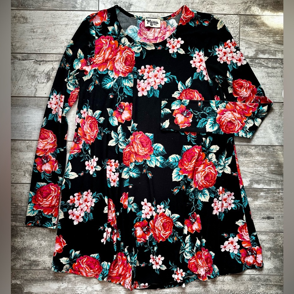 Show Me Your MUMU Floral Swing Dress